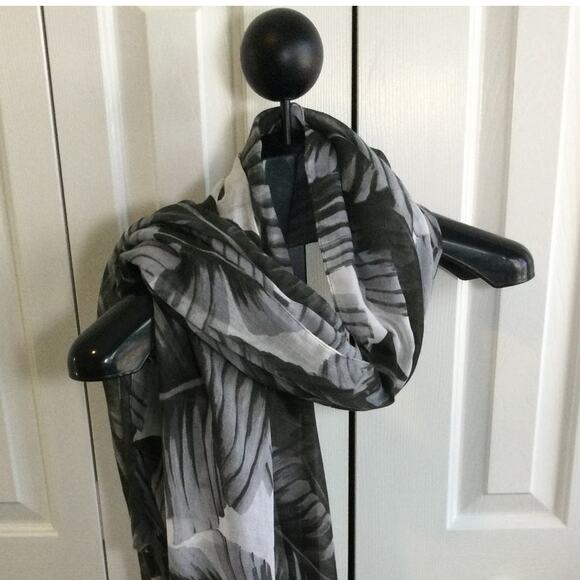 India Hicks Accessories - India Hicks Jungle Print Frayed Scarf